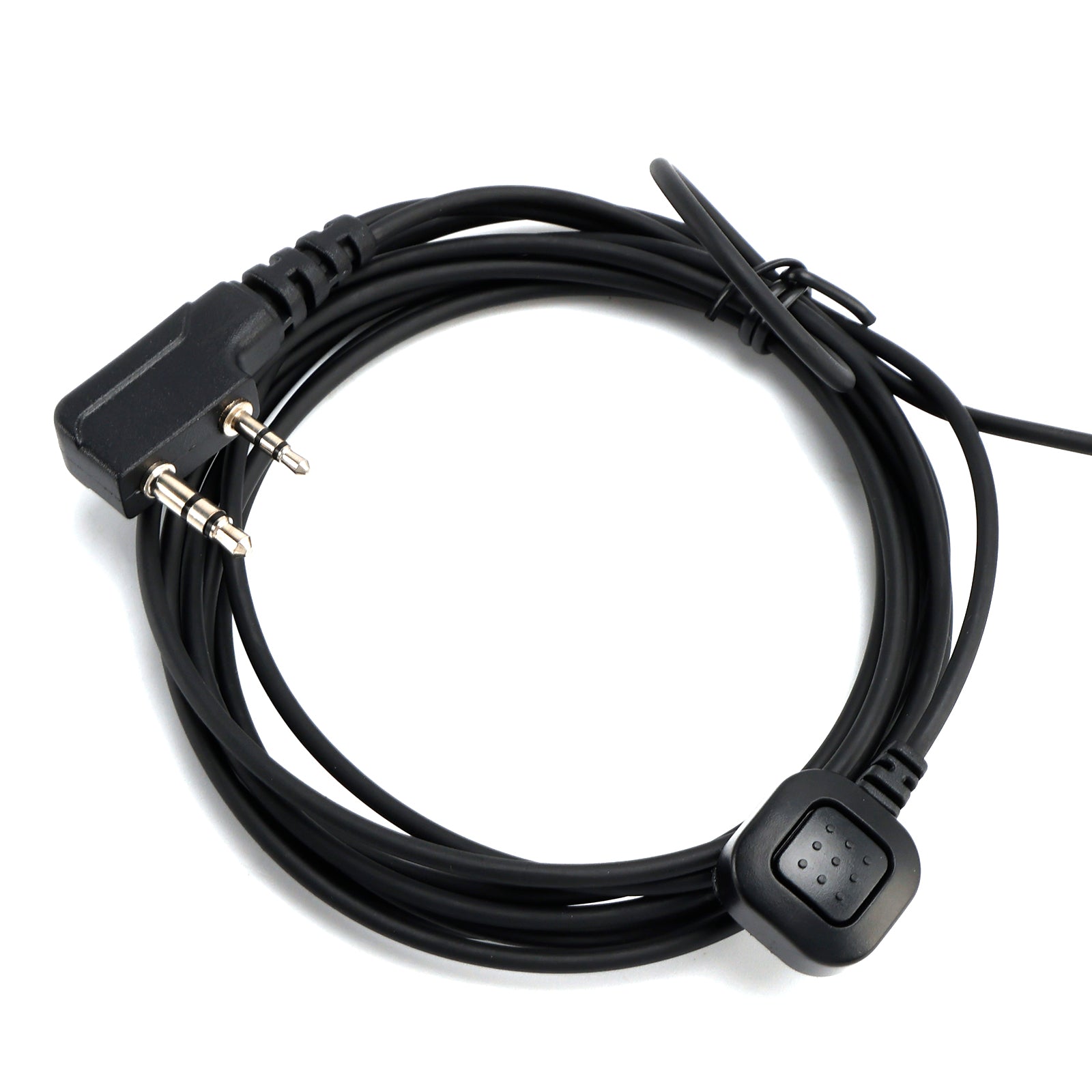 K-Head Binaural Mic Earpiece Headset for TK-208 TK-220 TH-D7 TH-F6Walkie Talkie