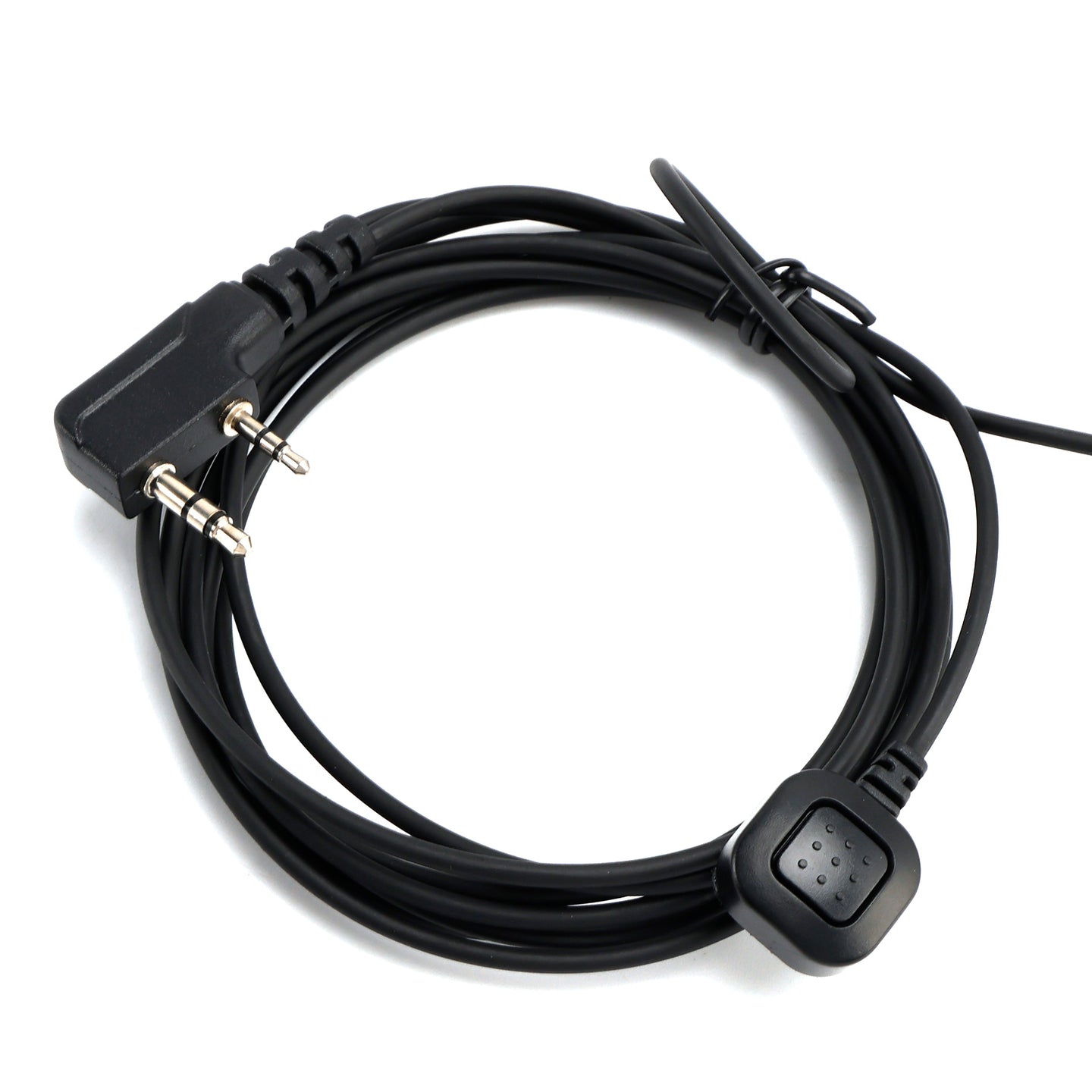K-Head Binaural Mic Earpiece Headset for TK-208 TK-220 TH-D7 TH-F6Walkie Talkie
