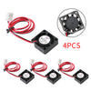 4x Brushless DC Cooling Blower Fan 5V 2006 20x20x6mm Sleeve 2 Pin Wire