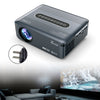 Native 1080p Smart Projector with Android 9.0, WiFi & Bluetooth, Supports 8K/4K, Home Theater Movie Projector with Voice Remote