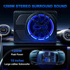 1200W Car Subwoofer 10" 12V Slim Under Seat Powered Car Subwoofer APP Control