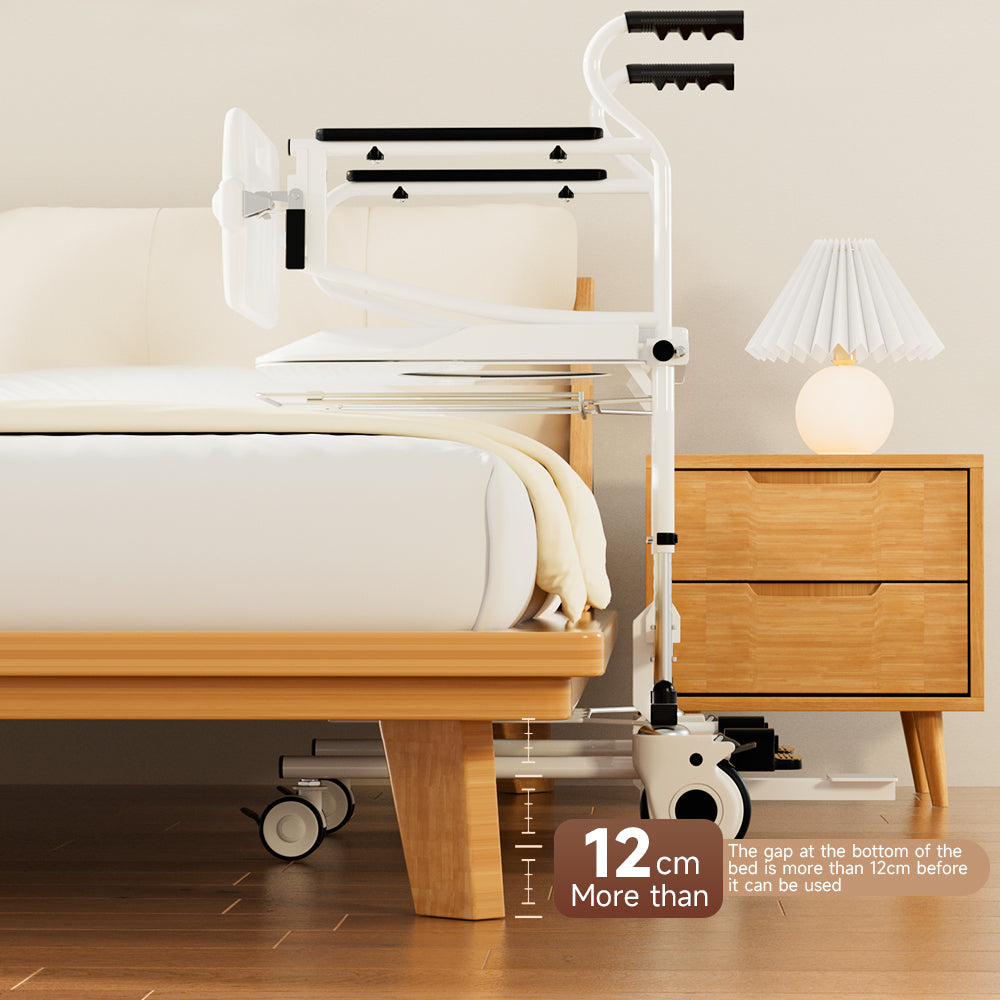 ??Transfer Wheelchair with Lift ¨C 250 lb Capacity, Removable Split Seat for Patient Mobility
