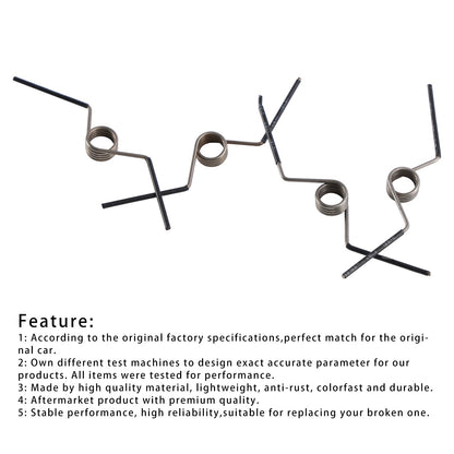 Self Opening Door Hinge Spring Reverse Acting Both 1/2" and 5/8" Radius Hinges