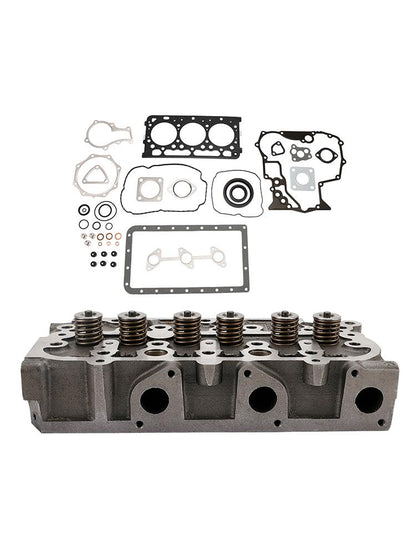 Complete Engine Cylinder Head with Valve Spring & Gasket Kit for Kubota D902 RTV900