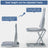 Foldable Electric Lift Chair, 24 lb Portable, IP68 Waterproof, 300 lb Capacity, Stainless Steel, Remote (Copy)