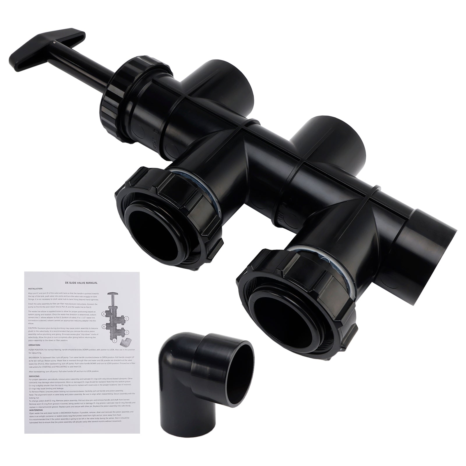 SP0410X502S 2" Slide Valve Assembly for Hayward Pro-Grid/Micro-Clear D.E.Filters