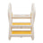Children Foldable Footstool Hand Washing Ladder Baby Convenient Stair With Light