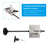 14" Bandsaw Upper Wheel Tension Assembly for Delta, Powermatic, Ridgid, Complete Kit with Bearings & Nut