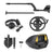 3 in 1 Deep Sensitive Big Coil Metal Detector + Shovel + Headphone
