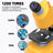 100X-1200X Handheld LED Microscope for Kids – Science Exploration Toy Kit (Yellow)