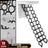 11 Steps 3m Electirc Attic Ladder Aluminum Folding With Remote Loft 31.5*35.4inch