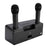 Wireless Bluetooth Speaker – All-in-One Portable Karaoke System with Dual Microphones for Outdoor Use