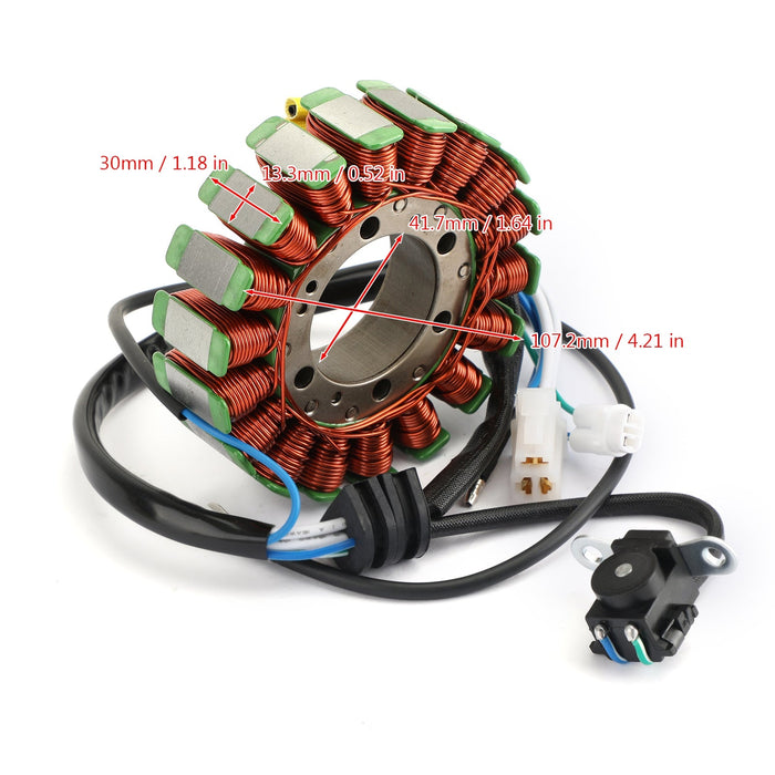 05-09 Aprilia Pegaso 650 Strade / Trail #AP8520021 Alternator Magneto Stator