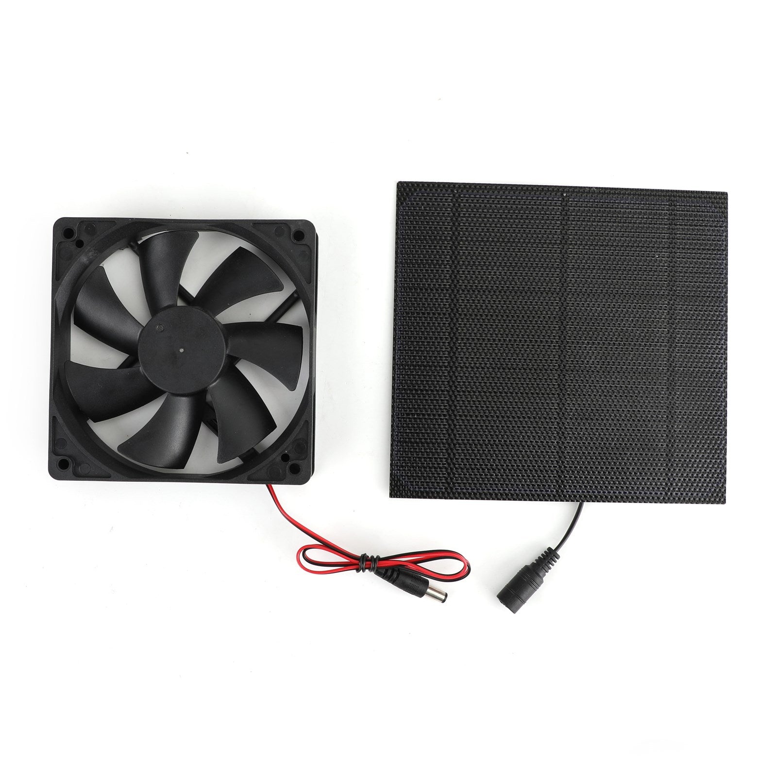 Solar Powered Fan for Chicken Coop, Greenhouse & Dog House, 10W 4.7" Mini Ventilator for Shed & RV