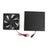 Solar Powered Fan for Chicken Coop, Greenhouse & Dog House, 10W 4.7" Mini Ventilator for Shed & RV