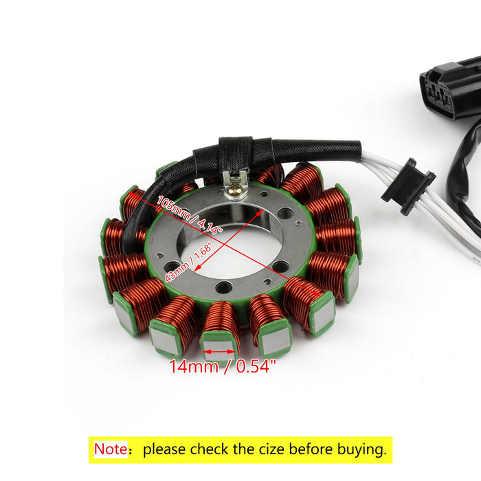 09 - 17 Kawasaki ZX-6R ZX 600 R Ninja ZX6R 21003-0083 Stator Generator