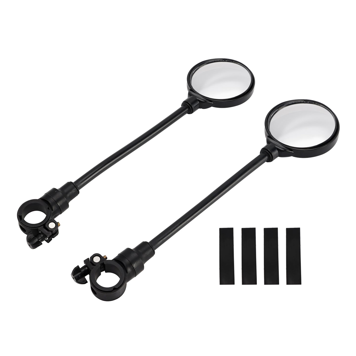 Rotatable Adjustable Wide Angle Rear View Bike Handlebar Mirror 2 Pack