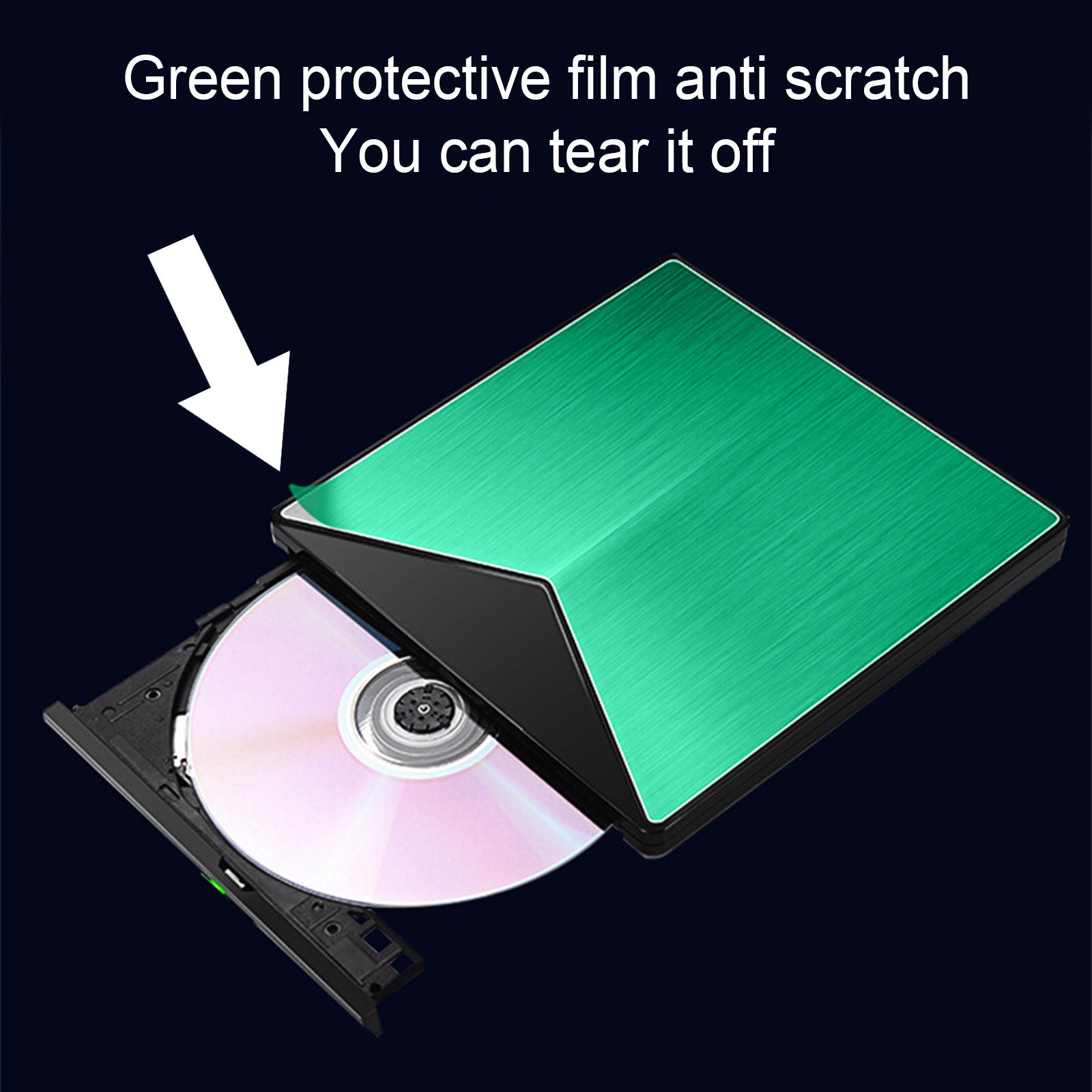 Burner USB External Ultra Slim BD DVD CD RW Disc Writer Movie Player
