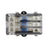 3-Way Mini ANL Power Distribution Block with 60A Fuses for Car Audio, Accepts 2/4GA In, 4/8GA Out