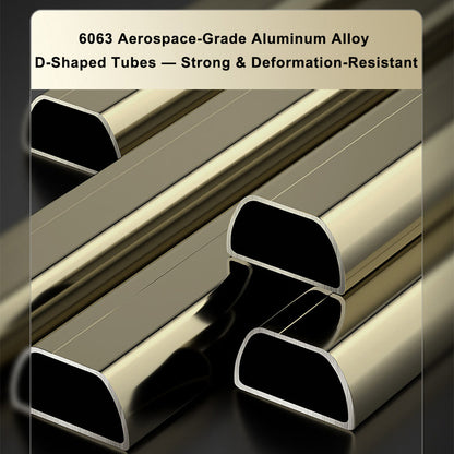 330lb Portable 4-Step Folding Ladder – Aluminum Step Stool with Anti-Slip Wide Pedals for Home & Office