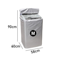 Dustproof Washing Machine Waterproof Protective Cover Front Load Wash Dryer S-XL, M