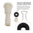 ThermoBlock Inlet Connector & Seal & Spacer & Fork D8mm Kit Of Water Heating Element Fit For Philips Coffee Machine 422224777123