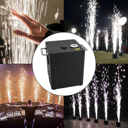 700W Cold Spark Machine – DMX Stage Firework Effect with Remote for DJ, Event & Party