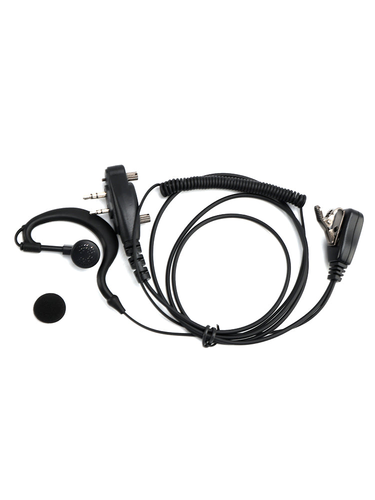 ICOM F1000-011 Curved Earhook Headset For ICOM U86 F4033 V88 U88 G88 T10 Radio
