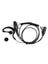 ICOM F1000-011 Curved Earhook Headset For ICOM U86 F4033 V88 U88 G88 T10 Radio