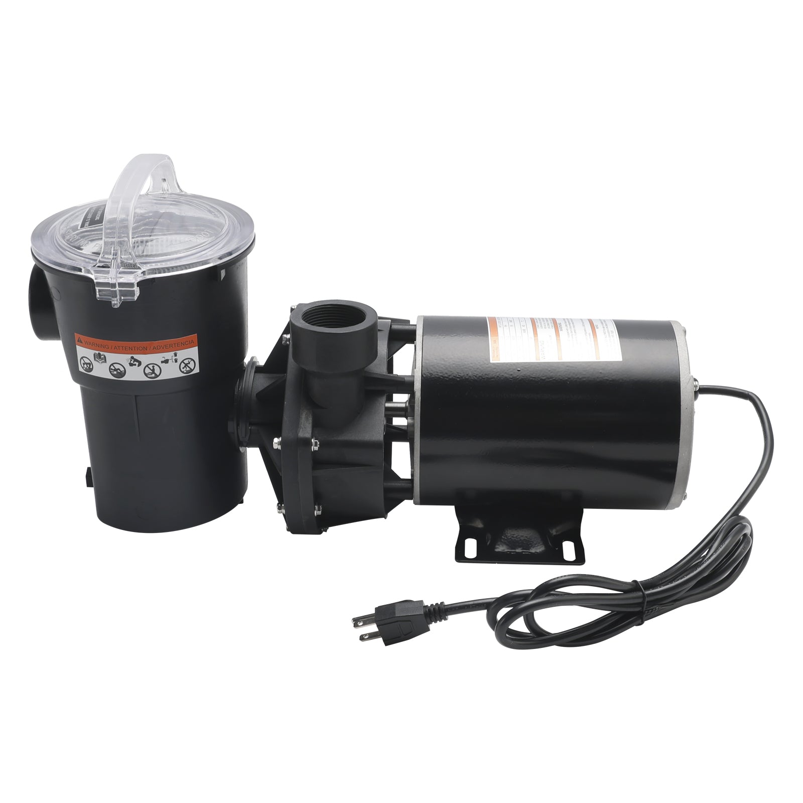 1.5 HP Above Ground Pool Pump Replacement for Hayward PowerFlo LX Series W3SP1580X15, Single-Speed 115V Pool Water Pump Assembly