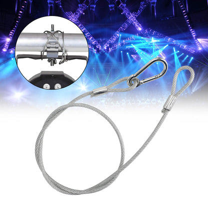 1/5/10Pcs 29.1"Steel Wire Safety Security Cable For Stage Light Clamp Beam Light