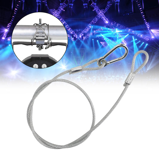 1/5/10Pcs 29.1"Steel Wire Safety Security Cable For Stage Light Clamp Beam Light