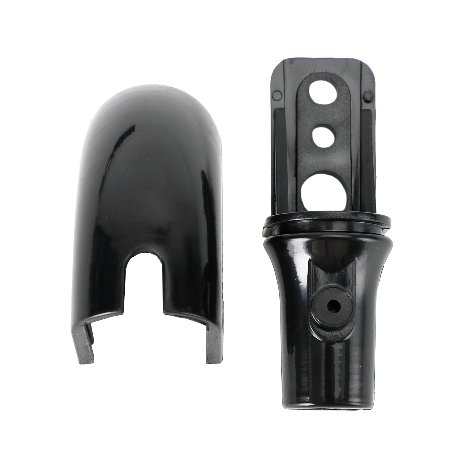 Pair of Adjustable Height Surround Sound Speaker Stands for Satellite & Bookshelf Speakers, Fits Bose, with Cable Management