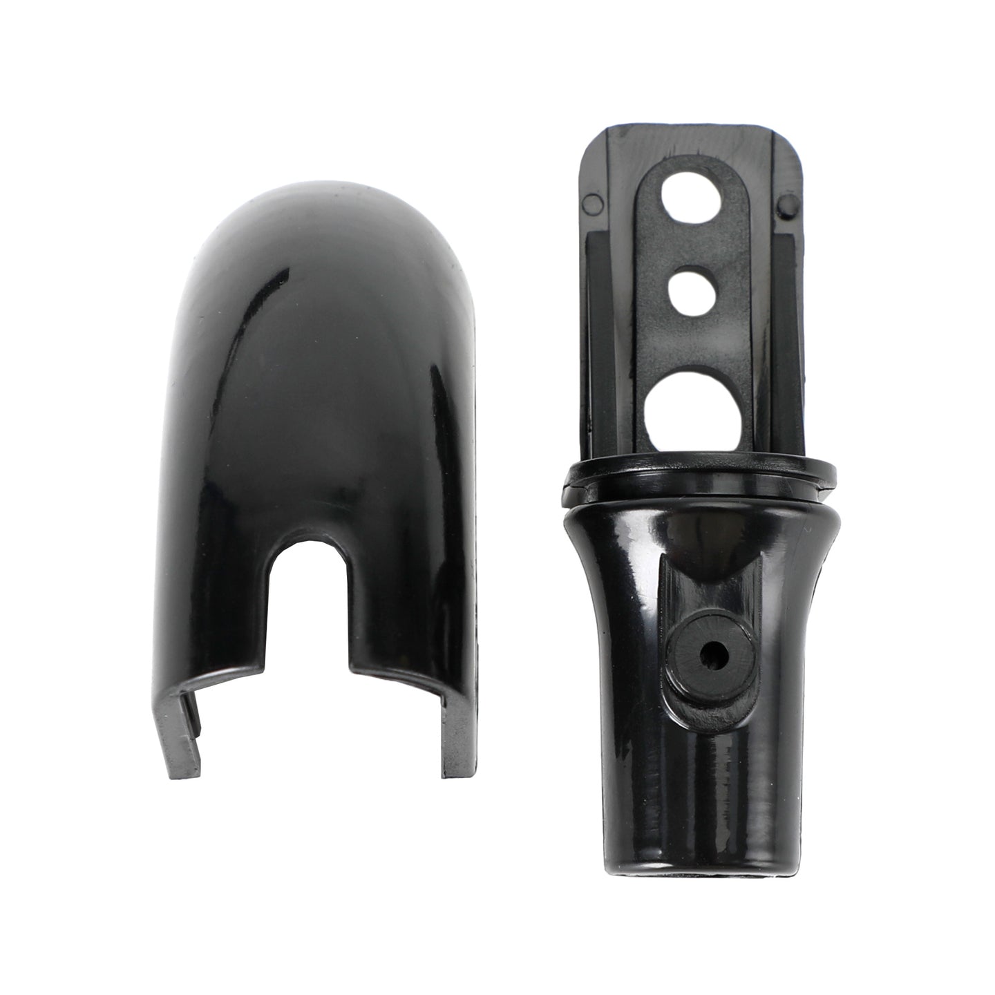 Pair of Adjustable Height Surround Sound Speaker Stands for Satellite & Bookshelf Speakers, Fits Bose, with Cable Management