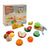 21Pcs Cutting Play Food Pretend Food Fake Food Vegetable Fruits Toys Set For Kid