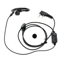 K-031 Pressure Wire Earhook Headset For TK-208 TH-D7 RPU416A KG-UVD1 TG-K4AT