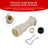 ThermoBlock Inlet Connector & Seal & Spacer & Fork D8mm Kit Of Water Heating Element Fit For Philips Coffee Machine 422224777123