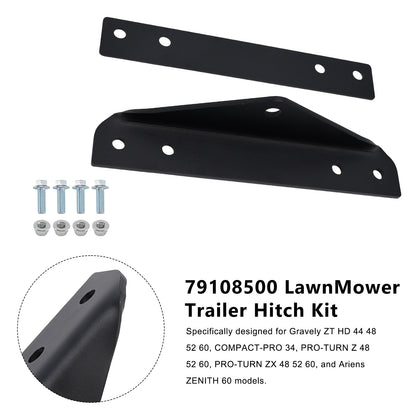79108500 LawnMower Trailer Hitch Kit For Gravely Ariens48 52 60Zero Lawn Tractor