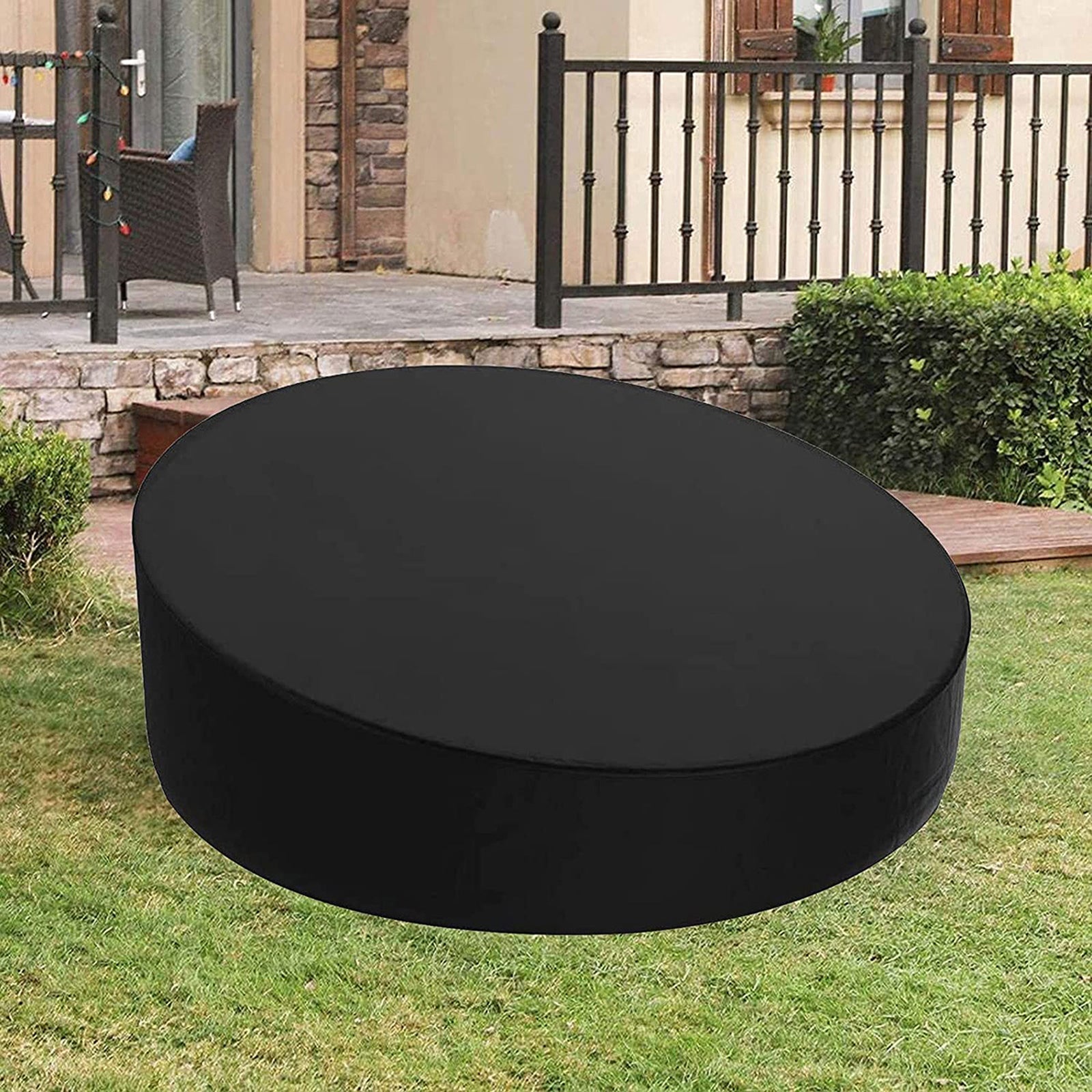 Heavy Duty Waterproof Outdoor Sofa & Chair Cover – Garden Patio Daybed Protection, Round