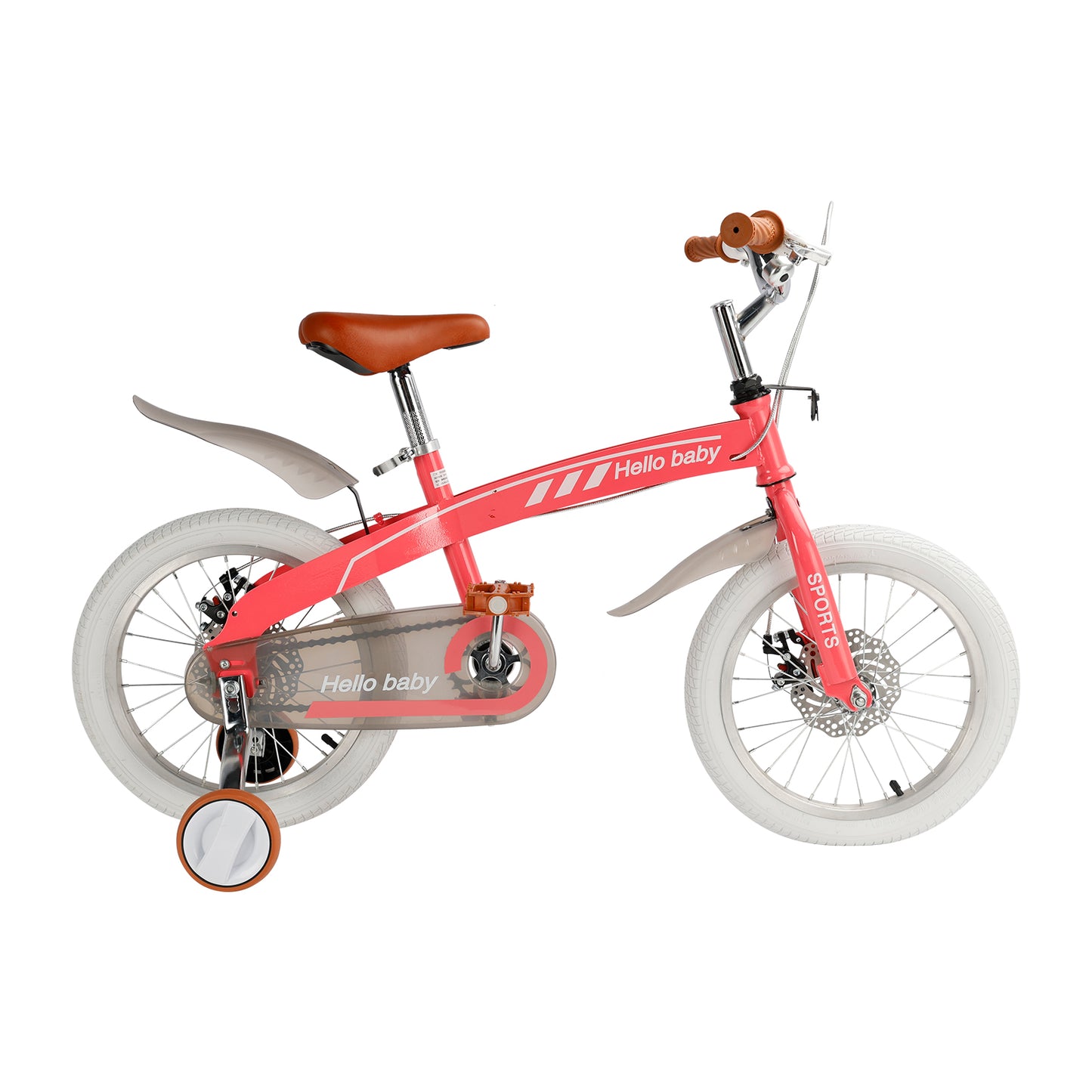 16 inches double disc brakes kid's bike children bicycle with LED headlight (Copy)