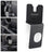 Alloy Talkie Holder Radio Aluminum CB Walkie Mount For Wrangler JL 2018+