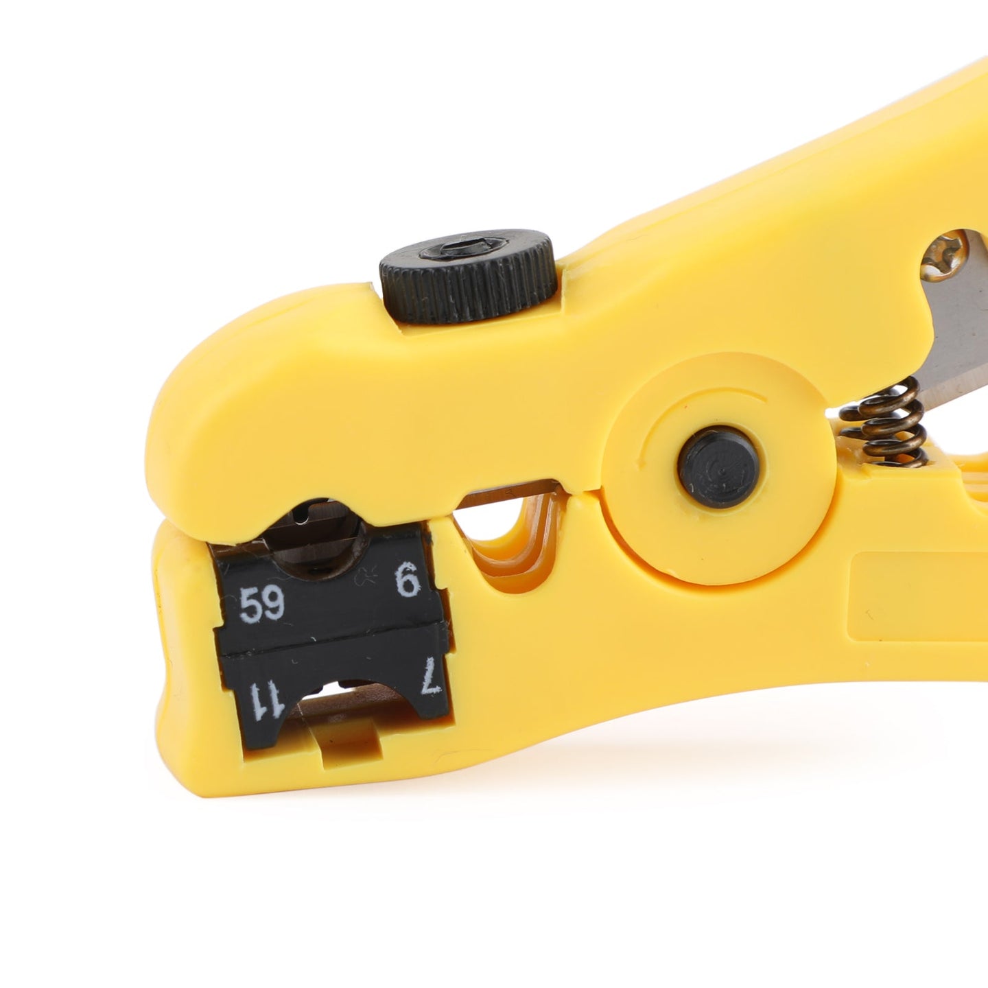 F-Type Compression Tool Kit – RG59 RG6 RG11 Coaxial Cable Crimper and Stripper for TV, Satellite, CCTV
