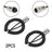 2x 8-Pin Hand Mic Extension Cords for Yaesu FT847 920 950 FT2000 FT1000 MH-31B8