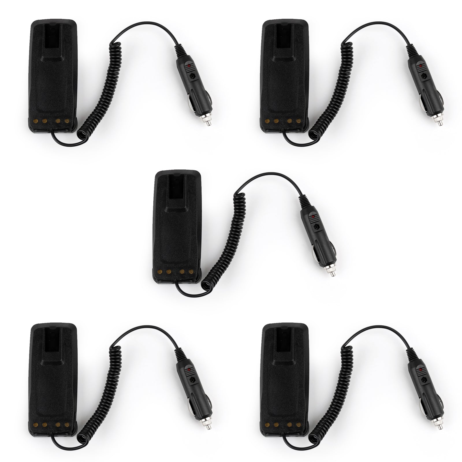 5Pcs Battery Eliminator For XPR6550 XPR6500 DP3400 DP3600 Radio