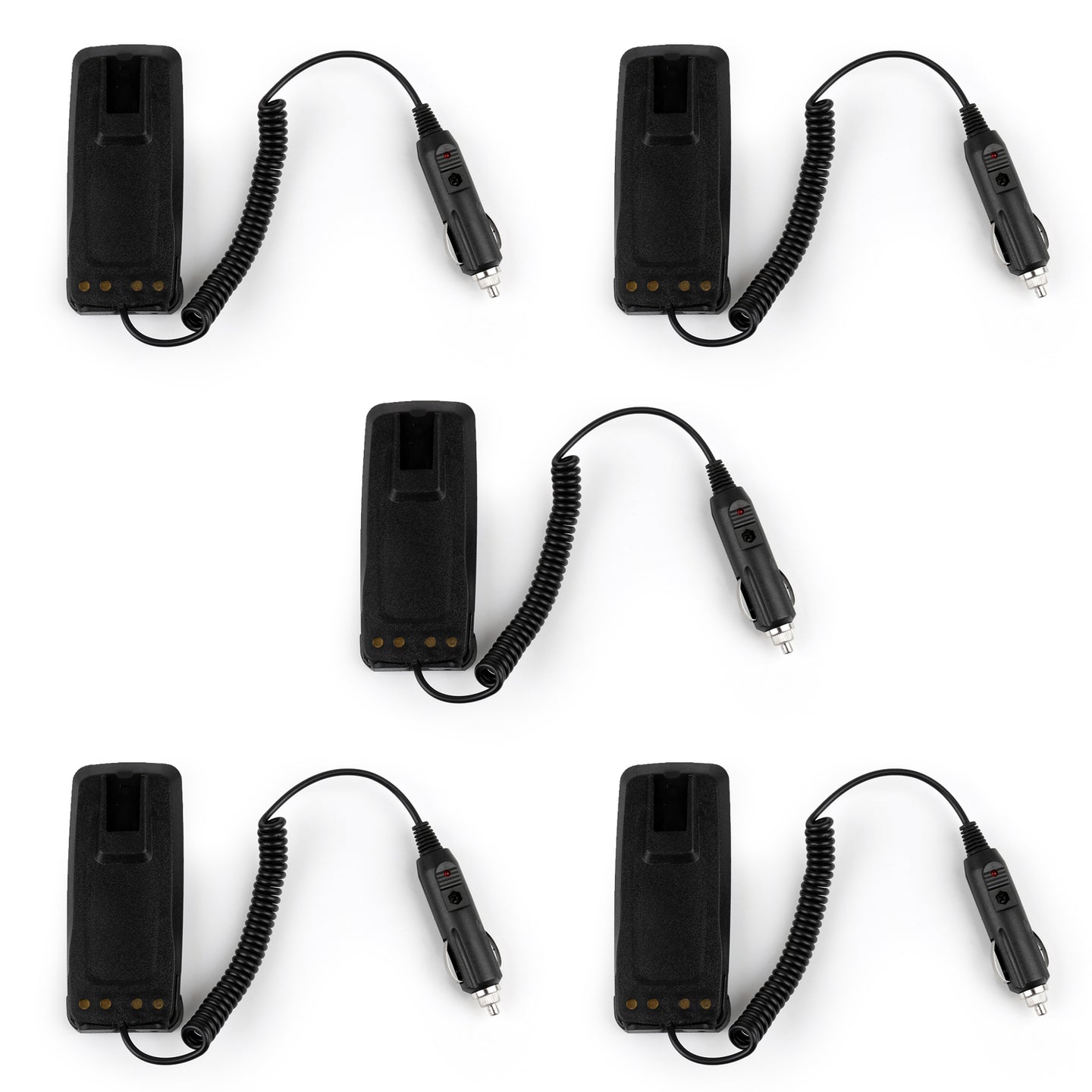 5Pcs Battery Eliminator For XPR6550 XPR6500 DP3400 DP3600 Radio