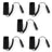 5Pcs Battery Eliminator For XPR6550 XPR6500 DP3400 DP3600 Radio