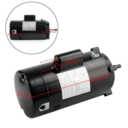 2HP Pool Pump Motor SP2615X20 UST1202 – Replacement for Hayward Super Pump with GO-KIT-3
