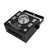 4-in-1 DJ Party Light with Strobe, UV Blacklight, Magic Ball & Laser, DMX & Sound Activated with Remote