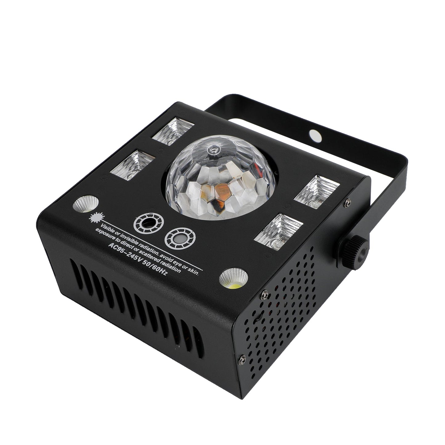 4-in-1 RGB LED Disco Party Light – DJ Stage Magic Ball Strobe & Beam DMX Lighting