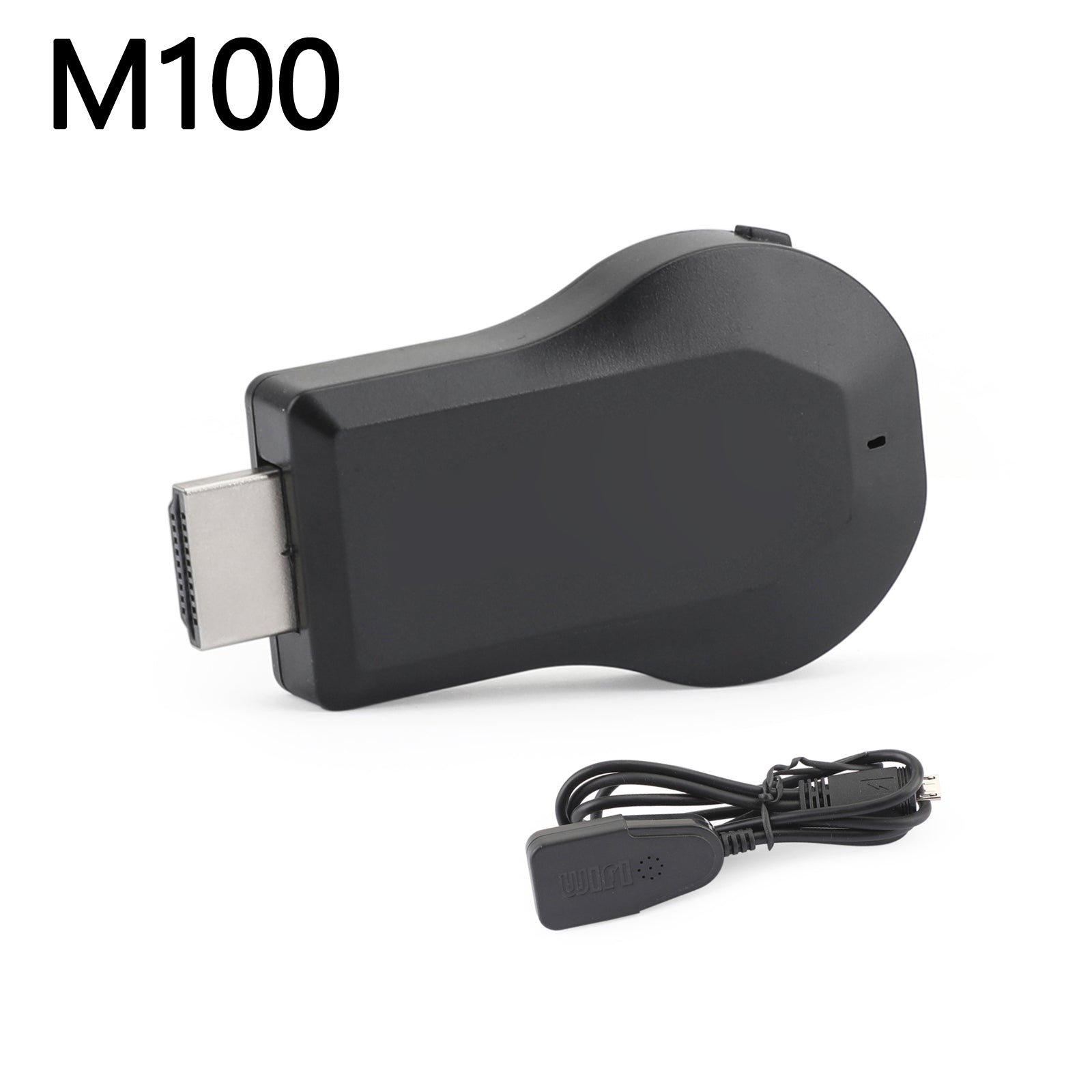 M100 4K Wireless HDMI Display Dongle, Supports Airplay, Miracast & DLNA for Screen Mirroring